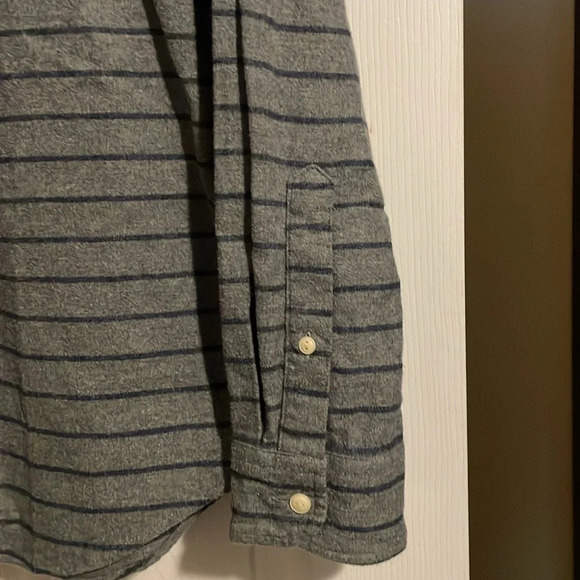 Vineyard Vines Slim Longshore Shirt men’s gray button down shirt size medium - Picture 4 of 8